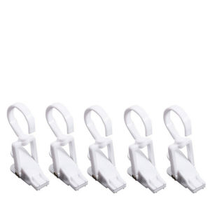 5/10 Chiếc Kẹp Quần Áo Kiểu Rèm Xoay 360 ° Móc Treo Đồ Giặt Gia Dụng Đa Năng Kèm Móc Kẹp Khăn