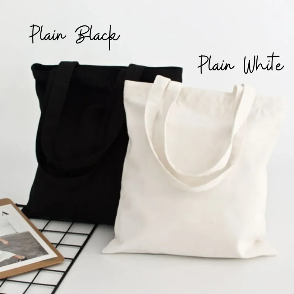 Tote bag hot sale plain white