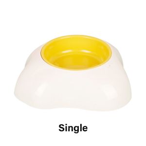 POODEE PETS Malaysia Eco PP Japanese Double EGG Design Candy Pet Food Bowl Dog Bowl Pet Bowl Cat Bowl Anti-skid Rice Bowl Single Bowl