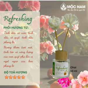 Tinh dầu khuếch tán Refreshing 100ml Mộc Nam - Ha Chi JSC