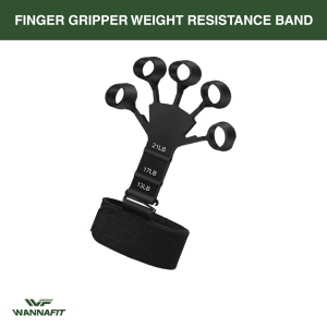Finger Gripper Weight Resistance Band Wannafit | Hand Trainer Tension 6 Level Latihan Tangan Penguat Panco(WFI)