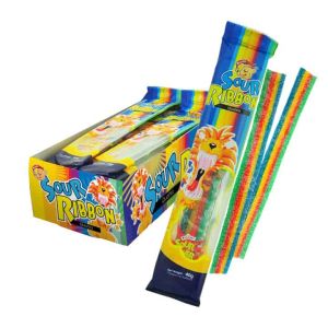 Beardy Sour Ribbon - [ Apple / Quattro / Strawberry ] 12pcs X 40g