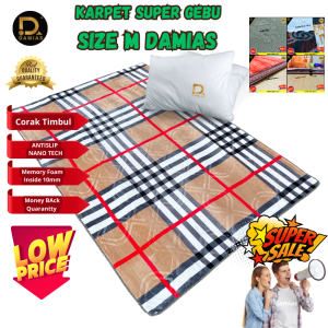 Karpet Gebu Baldu tebal Carpet Corak timbul 5D SIZE M DESIGN YANG TERBARU