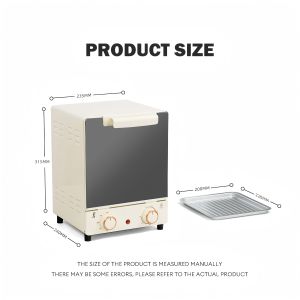 FOOKSUNG Mirror Electric Oven 15L 3-Layer – Multifunctional Household Toaster & Baking Ketuhar