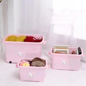 Christmas Gift Halloween Sanrio Kawaii Hello Kitty Storage Box Anime Cartoon Fashion INS Style Large Capacity Household Portable Toy Storage Box with Lid