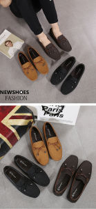 MENS LEATHER LOAFER TOPSIDER SHOES    MY18-13