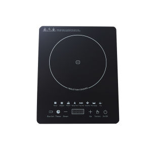 Nkove 2200W Household Induction Cooker Round Induction Cooker White Induction Cooker Multifunction Dapur Elektrik