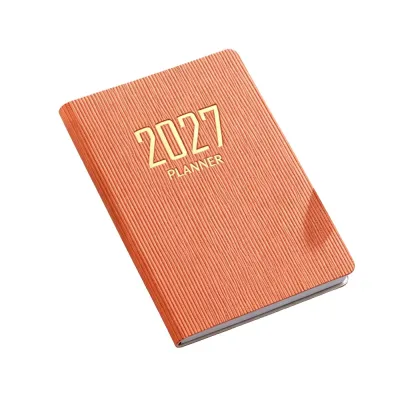 IWFRVU SHOP Pocket 2027 Agenda Book with Calendar A7 Diary Weekly Planner Mini Appointment Book Students