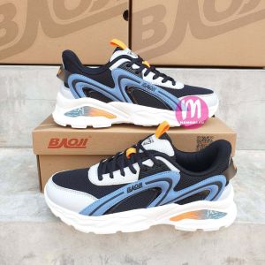 BAOJI BJM 684 รองเท้าผ้าใบเบาจิ เบาจิ รองเท้าวิ่ง รองเท้ากีฬา รองเท้าผ้าใบ