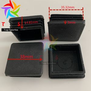 【LOCAL SELLER】120PCS-Plastic Footing Square Rectangular Tube Plastic Footing(For Stainless Tube Not For G.I Pipe)