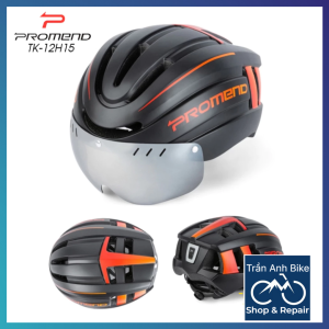 Mũ Bảo Hiểm Xe Đạp Thể Thao PROMEND TK-12H15 Có Đèn Sau
