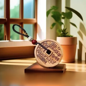 Copper Coin Pendant Open The Treasury Taomu Mountain Ghost Spends Money Feng Shui Lucky Pendant Bring Good Fourtune Wealth