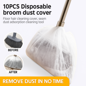 Disposable broom set Floor adsorption dust hair cleaning nonwoven dusting tool set