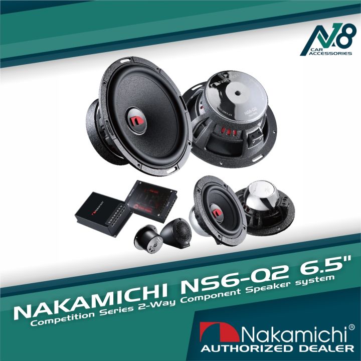 NAKAMICHI NS6-Q2 Premium 2-Way Component Speaker System Competition ...