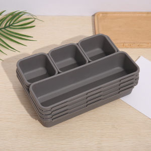 8Pcs Home Divide Drawer Organizer Box Jewelry Makeup Storage Case for Office Kitchen Bedroom Desk Organization