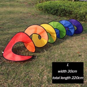 1set Ornamen Kincir Angin Rainbow Gantung Bentuk Spiral Kincir Angin Taman Hiasan Kincir Angin Outdoor