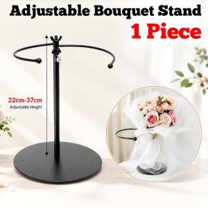Heavy Duty Flower Bouquet Display Stand Metal Holder Floral Shelf Wedding Decor Rak Bunga Besi Kukuh Bouquet Stand花束展示支架