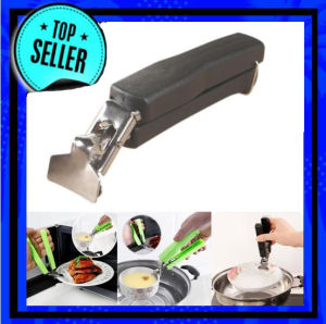 Penjepit Panci Pegangan Mangkok Piring Anti Panas - Alat Dapur Capitan Spatula