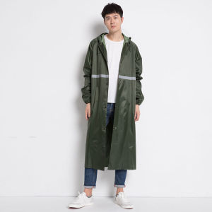 Long Rain Coat Raincoat Men Women Full Body Waterproof Outdoor Motorbike Bicycle Multi Size Rainsuit