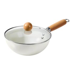 Household Ceramic Cookware Multifunctional Coating Induction Cooker Natural StirFry Cooker