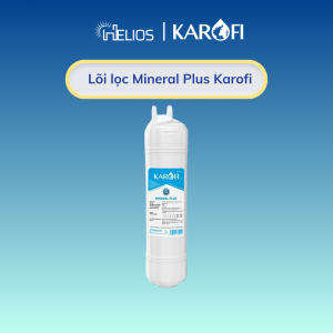 Lõi Lọc Mineral Plus Karofi - Hàng Chính Hãng Bổ Sung Gấp Đôi Vi Khoáng - Tạo Độ Ngọt Cho Nước Dạng Cắm Nhanh