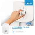 Midea Shower Heater Digital/Mechanical with Turbo Heating Technology. 