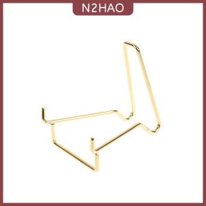 N2HAO 1PC kim loại cánh tay hiển thị đứng giá vẽ cho đá quý khoáng sản trang trí nội thất khoáng sản hóa thạch đá geode hiển thị đứng chủ