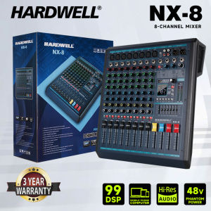 HARDWELL NX-8/NX-12 Professional Mixing Console 8-Channel Bluetooth Connected Console Professional Mixing Audio System Stage Performance Mixer