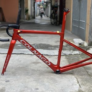 Khung xe đạp road carbon Colnago V3R phanh 2 ốc Nhiều màu Có ghi đông