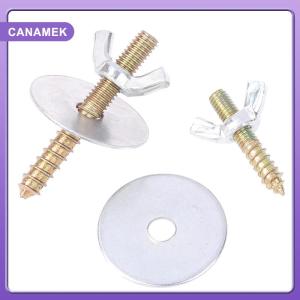【CANAMEK】 Screws Cage Nuts Hamster Bird Screw Wing Kitspringboard Supplies Breeding Accessories Box Fixing Parrot Bolts Pet Fastenersstand