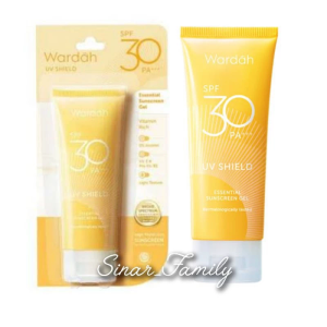 Wardah Shield SPF 30 Essential Sunscreen Sunblock Gel SPF 30 PA +++ 40ml