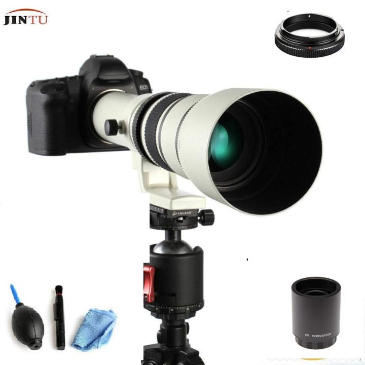 JINTU 500mm/1000mm Telephoto Mirror Lens for Canon