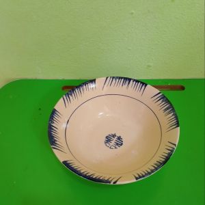 Combo 5 tô kiểu nam bộ xưa dùng đựng soup xôi chè 21 cm phết xanh( video)