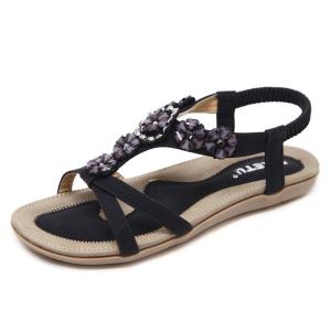 【35-42】New Fashion Non-slip Casual Sandals Flat Shoes Wear-resistant Beach Shoes Slippers Womens Shoes