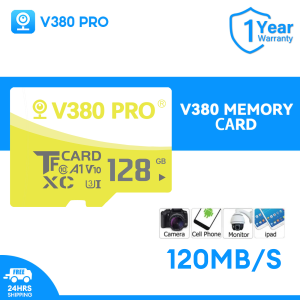 V380 PRO SD Card micro sd card for cctv camera Dash Cam And Camera Hardware Interface 64GB 128GB U3 TF Card For CCTV or Camera Memory Card