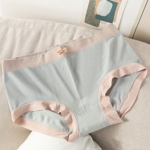 OK Bra Womens Underwear Fashion Color Seamless Panties Stretch Antibacterial Briefs Comfortable And Breathable