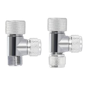 Aquarium CO2 Bubble Regulator Diffuser Valve Regulator Single Head Double Head for Fish Tanks CO2 Bubble Counter