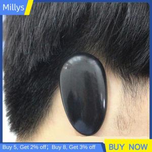 Millys 10 cặp khăn che tai bằng nhựa màu đen Đồ Tắm nhuộm tóc cho tiệm làm tóc