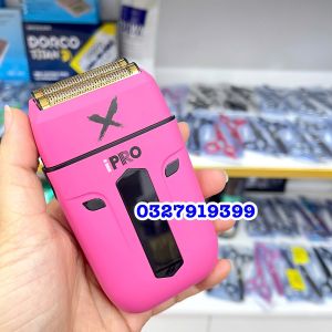 Pro Barber Máy Cạo Râu S1106 Cao Cấp - Tốc Độ 8000RPM Pin 1400mAh Hiển Thị Pin 3 Màu Hồng Xanh Đen Dành Cho Salon & Tiệm Tóc Chuyên Nghiệp