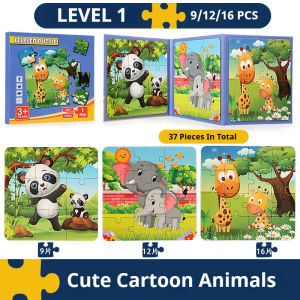 Childrens Enlightenment Book Magnetic Puzzle Toys For Kids Story Books For Baby Educational Toys