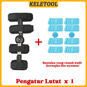 Penyangga Lutut Berengsel dengan Stabilisator Samping Tombol Pengunci Penyangga Lutut dengan Stabilisator Penyangga Kaki Pasca Operasi Penyangga Lutut Pengunci Ortopedi Penyangga setelah Operasi-Pria/Wanita