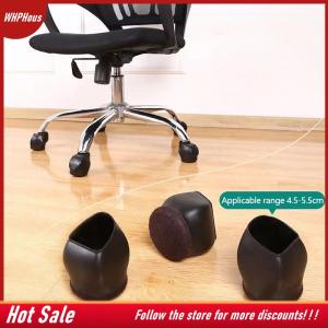 【COD】🔥🔥🔥 Rubber Bed Office Chair Wheel Stopper Furniture Legs Caster Cups Chair Feet Floor Protectors Felt Pads Bottom Prevents Scratches
