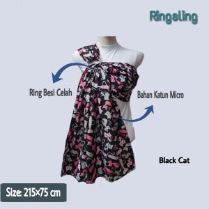 gendongan bayi  ring sling instant simple jarik samping modern dengan ring besi  perlengkapan bayi