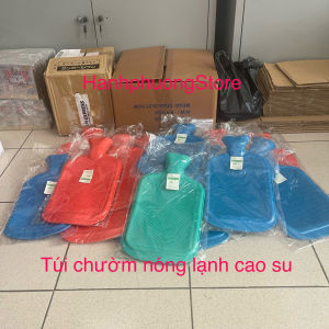 TÚI CHƯỜM NÓNG LẠNH CAO SU PT MEDICAL 2000CC( MÀU NGẪU NHIÊN ĐỎ XANH DƯƠNG XANH LÁ CÂY)