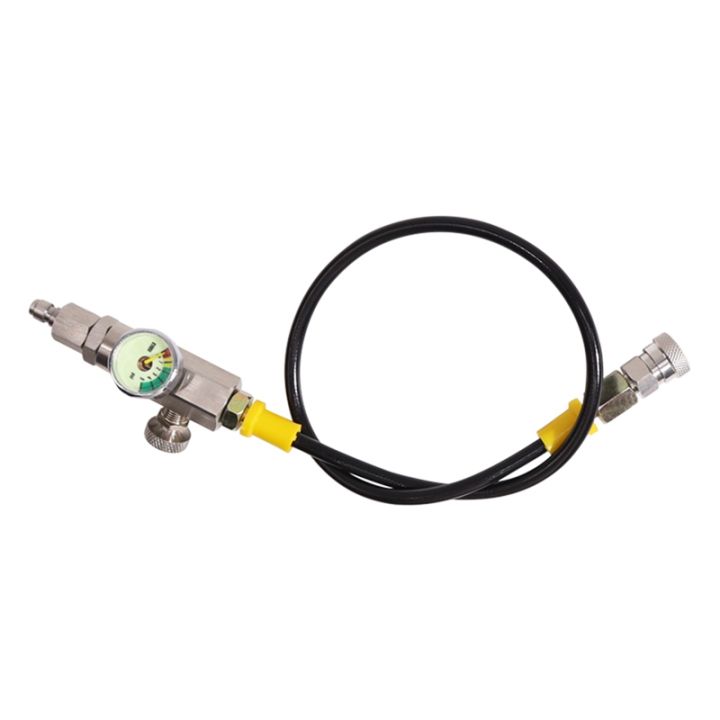 10Inch PCP Airforce Air Filling Adapter Escape Valves Quick