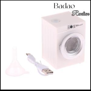 Badao Dollhouse Miniature Washing Machine Drum Washer Laundry Model Dollhouse Decor Toy