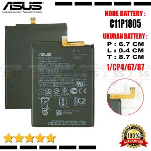 Baterai Battery High Quality C11P1805 1|CP4/67/87 Compatible Hp Asus Zenfone Max M2 - ZB632KL - ZB633KL - X01AD