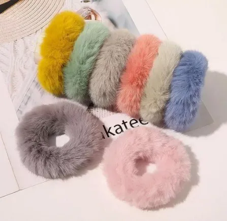 Ikat%20Rambut%20Kuncir%20BULU%20(RB31)%20Ala%20Korea%20-%20Image%203
