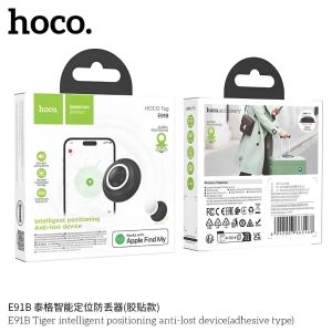 HOCO E91B Smart Tag อุปกรณ์ติดตามตำแหน่งได้ทั่วโลก ค้นหาตำแหน่งสิ่งของ กันน้ำได้ Anti-Lost Device