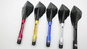 Phụ kiện tay nắm mô tô: Gương bên chiếu hậu cho xe máy xe đạp 8/10mm 1 cặp phổ quát